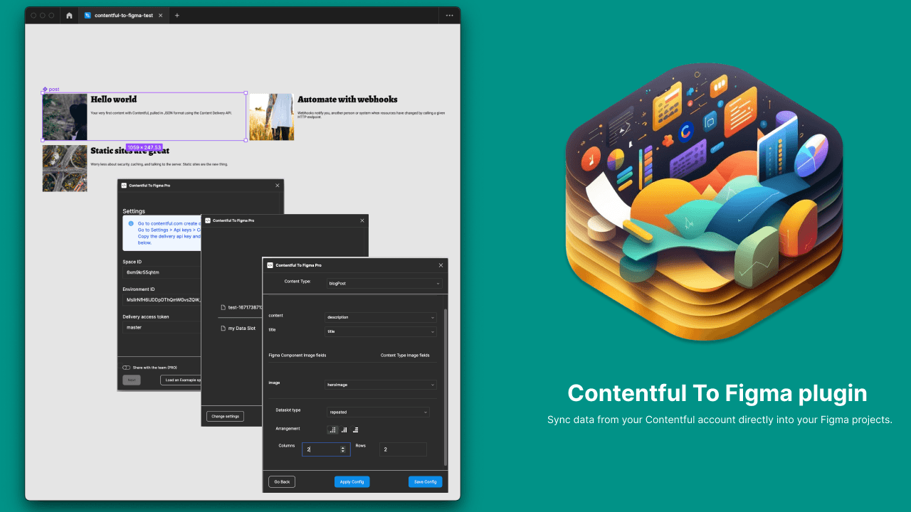 Contentful to Figma plugin